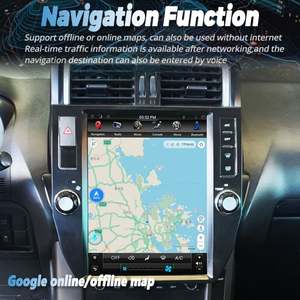 Autoradio Android 13 avec écran de style Tesla, 256 Go de ROM, pour Toyota Prado 150 2014 2015 LC150, lecteur multimédia vidéo, GPS, Navi, Carplay - Product Image 5