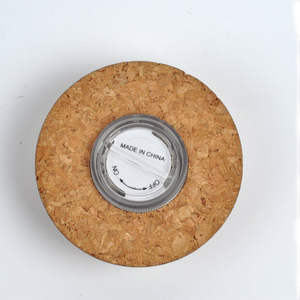 Pot scellé rond en verre transparent avec télécommande et couvercles en liège microlandscape <span class=keywords><strong>boule</strong></span> d'algues de mer mousse bouteille écologique pour la décoration de la maison - Product Image 6