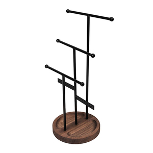 Espositore per Gioielli Nero, Supporto a Forma di <span class=keywords><strong>Albero</strong></span> per Collane, Bracciali, <span class=keywords><strong>Orecchini</strong></span> e Anelli - Product Image 6