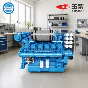 Moteur diesel Yuchai haute performance refroidi par eau, turbocompressé, 4 cylindres, avec <span class=keywords><strong>alternateur</strong></span> pour groupe électrogène - Product Image 1