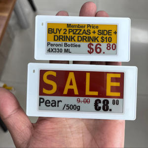 3.5นิ้วระบบ Ble EAS บลูทูธ API 4สีป้ายหิ้งอิเล็กทรอนิกส์ EPD E Ink Display NFC ESL Digital SHELF talkers ป้ายราคา - Product Image 2