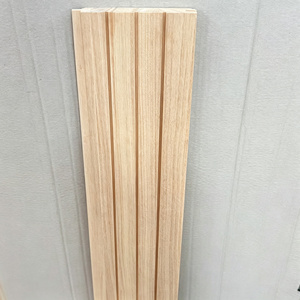 Revêtement mural contemporain en <span class=keywords><strong>bois</strong></span> massif de peuplier thermo-modifié écologique de qualité AA, lambris en <span class=keywords><strong>bois</strong></span> massif, panneau intérieur haut de gamme - Product Image 5