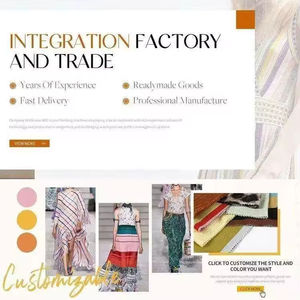 Tissu en maille côtelée rayé teint en fil, en polyester, rayonne et élasthanne, doux au toucher, tendance, pour vêtements - Product Image 5