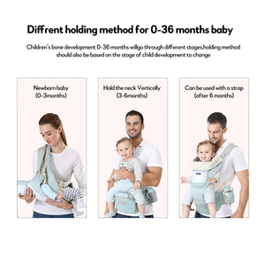 6 trong 1 bé eo Phân đa chức năng tàu sân bay có thể điều chỉnh Ergonomic Hip Seat cho trẻ sơ sinh và trẻ mới biết đi - Product Image 5