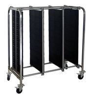Chariot de stockage de circuits imprimés (PCB) SMT réglable en acier inoxydable antistatique, chariot de sécurité ESD