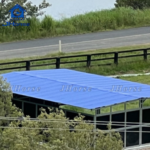 Peralatan kuda struktur baja portabel, peralatan kuda dapat digerakkan dengan atap - Product Image 6