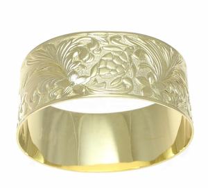 Brazalete de Color dorado Unisex, joyería de <span class=keywords><strong>tatuaje</strong></span> Hawaiano personalizada, OEM, a la moda - Product Image 6