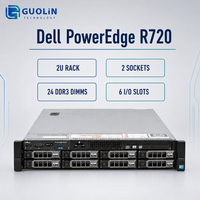 Virtualisation du traitement des données d'entreprise, cloud privé, serveur Dell PowerEdge R720 double socket 2U en rack