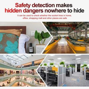 EU 영국 미국 전문 소켓 테스터 전력 극성 위상 감지기 접지 제품 용 일회용 일반 스타일 핫 크로스 보더 - Product Image 4