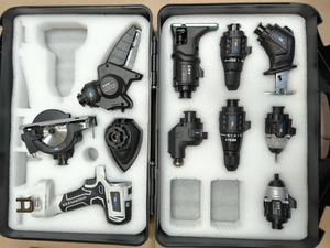 Bộ dụng cụ chế biến gỗ đa chức năng tích hợp mười chức năng, bao gồm cả chế biến gỗ và cắt. - Product Image 2