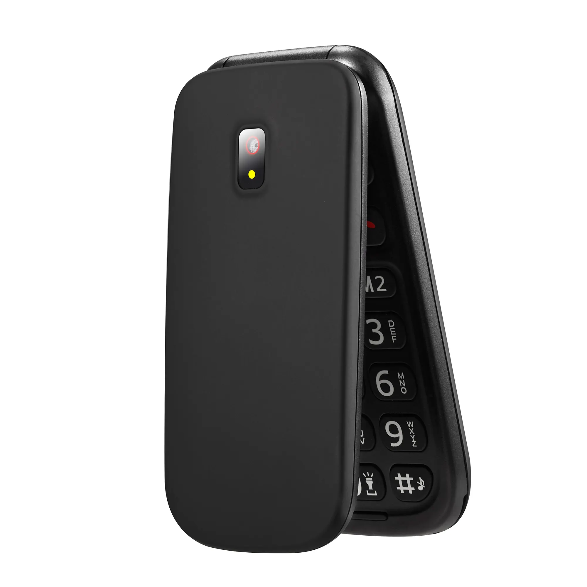 1.8 pouces mini flip téléphone GSM Quad band senior citizen téléphone mobile 2g pas cher flip phone