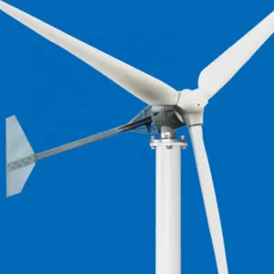 Generatori eolici ad asse orizzontale con sistema di Turbine eoliche da tetto a buon mercato 10KW per uso domestico