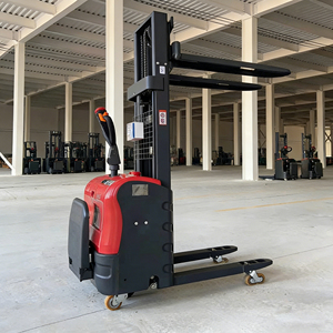 <strong>1</strong>.5 <strong>Ton</strong> Hydraulic Electric Pallet Stacker Jack Electric Warehouse <strong>Forklift</strong> Reach Loader <strong>Forklift</strong> For Factory Unloading - Product Image 3