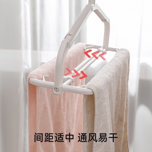 Telescopic <b>Clothes</b> Drying <b>Rack</b> White Retractable Foldable Wall Mounted For Bathroom Wardrobe Clothing Storage - Product Image 3