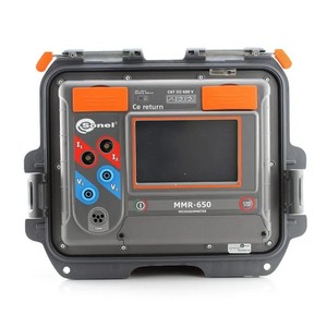 เครื่องวัดความต้านทานสัมผัสสูงแบบพกพา Poland Sonel MMR-650 พร้อมจอ LCD แสดงผล 24V - Product Image 1