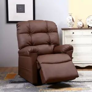 Geeksofa โซฟาแท้ขายส่ง,เก้าอี้พับไฟฟ้าสไตล์อเมริกันห้องนั่งเล่นโซฟาโอคินมอเตอร์พร้อมการนวดและความร้อน