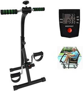 Vélo d'exercice portable mini pour la rééducation avec <span class=keywords><strong>compteur</strong></span> numérique, équipement d'exercice pour les bras et les jambes à domicile - Product Image 2