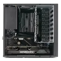 Casing Server NAS Metal Mid Tower 8 Bay ATX dengan Hot Swap, 7 Slot PCIe, dan Dukungan PSU ATX