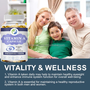 Etiqueta privada Vitamina a 100000iu Impulso inmunológico Suplemento DE SALUD Cápsula de gelatina blanda de vitamina A para la piel - Product Image 3