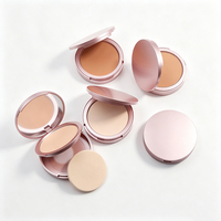 Palette de poudre bronzante pour le visage, vegan, pressée, imperméable et minimisant les pores, avec logo personnalisé, poudre de maquillage mate personnalisable