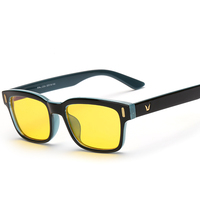 Nouvelles lunettes anti-lumière bleue avec vision nocturne et logo personnalisé pour la conduite H8084