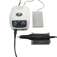 Moteur CC brossé classique RHJC RENHE 119, 35 000 tr/min, en plastique, faible bruit, micro-meuleuse électrique pour bijoux, micromoteur de polissage