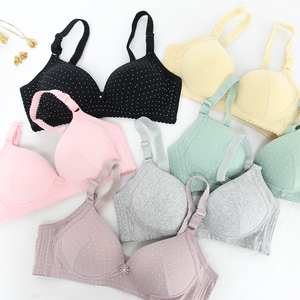 <span class=keywords><strong>Reggiseno</strong></span> di <span class=keywords><strong>cotone</strong></span> da donna traspirante <span class=keywords><strong>morbido</strong></span> Push up sottile <span class=keywords><strong>reggiseno</strong></span> senza fili da donna - Product Image 1