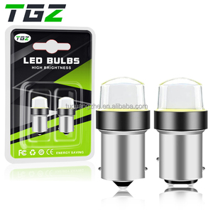 Tgz 10-30V 1156 BA15S tự động dẫn đuôi dừng ánh sáng COB xe lần lượt tín hiệu chỉ Số bóng đèn 1157 Silicone trắng hổ phách màu đỏ - Product Image 2