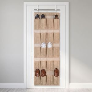 Authentic Wholesale 20-Pocket Foldable Eco-Friendly Durable <b>Shoe</b> Organizer Door Hanging Storage Bag Bathroom <b>Wardrobe</b> - Product Image 1