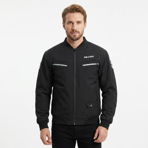 Veste de moto à manches longues pour homme Rushmoto Sportswear % polyester imperméable respirante séchage rapide anti-UV 240g Racing Soft - Product Image 5