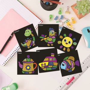 Juguetes de Cumpleaños y Navidad para Niños Pequeños, Juguetes Creativos de Bricolaje, Regalos de Animales, Manualidades con Papel de Aluminio para Niños de 4 a 8 Años - Product Image 2