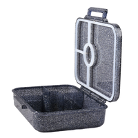 Aohea Boîte à lunch bento portable personnalisée et unique pour enfants, avec compartiments, pour sandwichs et repas