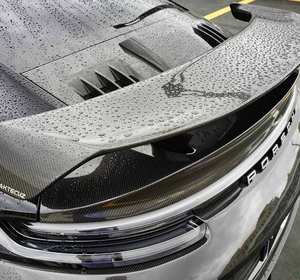 Ajustement pour <span class=keywords><strong>Porsche</strong></span> <span class=keywords><strong>911</strong></span> 992 <span class=keywords><strong>Turbo</strong></span> <span class=keywords><strong>S</strong></span> Kit de carrosserie en Fiber de carbone <span class=keywords><strong>s</strong></span>èche couvercle de coffre - Product Image 5