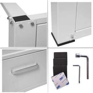 Pedestal Ajustable para Secadora, Compatible con Cualquier Lavadora, Base para Lavadora con Cajón Integrado - Product Image 3