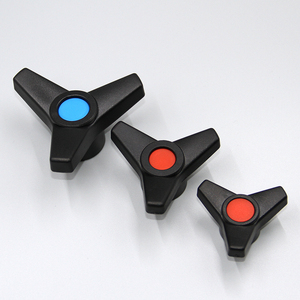 प्लास्टिक नायलॉन टी आकार पांच बिंदु सात कोण स्टार अखरोट पेंच फर्नीचर दरवाजे और खिड़कियां मैकेनिकल घुंडी संभाल - Product Image 2