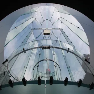 Flotador de cúpula de construcción, vidrio laminado para casa, 8mm, 8,38mm