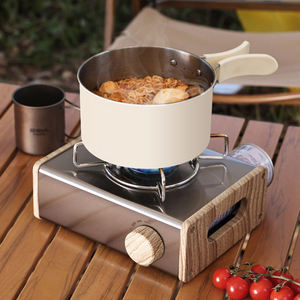 JSJM superventas nueva Mini estufa de <span class=keywords><strong>gas</strong></span> de butano para acampar al aire libre para campistas <span class=keywords><strong>y</strong></span> amantes de la aventura - Product Image 2