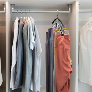 ที่แขวนกางเกงโยคะแบบโลหะสำหรับตู้เสื้อผ้า ช่วยประหยัดพื้นที่ ขายส่ง - Product Image 2