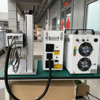 Nouvelle machine de marquage laser à fibre pour gravure métallique en ligne sur PCB avec refroidissement par air, contrôle EZCAD, prenant en charge les formats DXF/BMP/AI