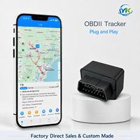 Localizador GPS OBDII GLONASS 2G para Vehículos, Venta al Por Mayor de Fábrica, Conexión Plug and Play, Seguimiento en Tiempo Real para Gestión de Flotas a través de PC