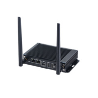 Mini PC de bureau industriel sans ventilateur RK3588 8 cœurs 64 bits 8+64 Go Ubuntu Android Linux OS pour applications d'IA et de calcul en périphérie pour robots AMR