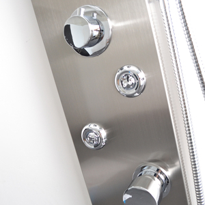 Nuevo diseño de esquina rectángulo de baño de acero inoxidable, superficie sólida Panel de <span class=keywords><strong>ducha</strong></span> <span class=keywords><strong>grifo</strong></span> - Product Image 5