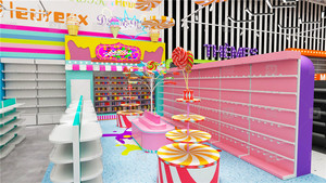 Desain Interior Toko Mainan Ulang Tahun Khusus, Showroom, Balon, Toko Hadiah, Furnitur, Kostum Karnaval, Dekorasi Toko Pesta - Product Image 6