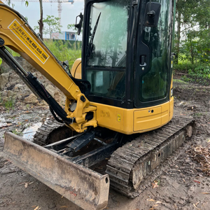 Buen rendimiento usado Caterpillar Cat303.5e mini excavadora 3 toneladas de segunda mano pequeña excavadora Caterpillar - Product Image 3