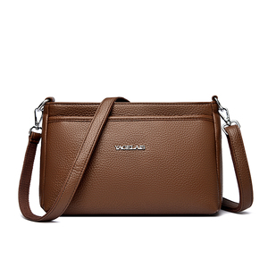 Nouveau Sac Messager 2026 à Motif Géométrique Vintage, Durable, Fermeture Éclair, Détail Rivet, Sangle Réglable, en PU avec Doublure en Polyester - Product Image 5