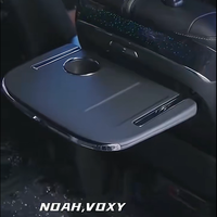 Table de siège arrière à chargement sans fil pour Toyota Noah Voxy Séries 80 90 2014-2025, plateau pliable pour ordinateur portable avec porte-gobelet