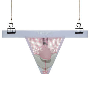 Voor Merk Fabriek Groothandel Sexy Transparante Mesh Ademende Gay Strings Nylon/Spandex Snel Droog Olifant Neus <span class=keywords><strong>Penis</strong></span> Zak - Product Image 2