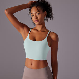 OEMODM Sport-Unterwäsche Lauf-Tanktop Fitness-BH Yoga-Kleidung Damen Sport-BH Gepolsterter Yoga-Workout-Crop-Top mit Integriertem BH - Product Image 3