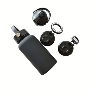 Jarra de Agua Personalizada de 22oz, 32oz, 40oz, Botella de Vacío de Acero Inoxidable 304 de Gran Capacidad con 3 Tapas para Artículos Promocionales Corporativos - Product Image 2