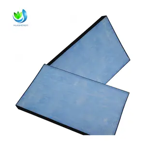 Walson Customized Size Paper Frame Mini Pleated Air Purifier Panel HEPA Filter Replacement for Air Purifier Filter